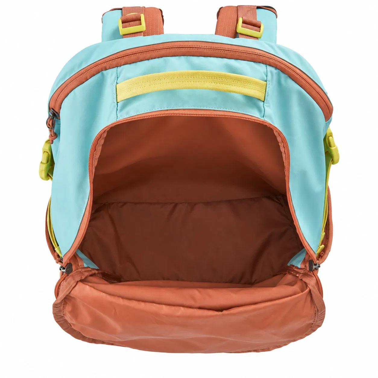 Polyester Hiking Daypack with Removable Laptop Sleeve and Travel Organizer Pockets