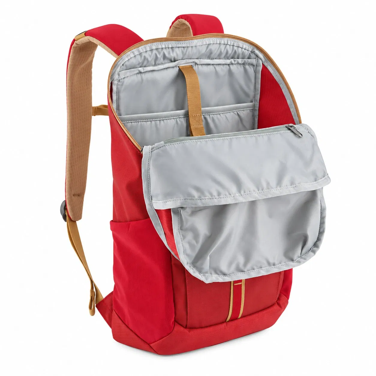 Polyester School Travel Backpack with Laptop Sleeve Bottle Pockets and Custom Logo
