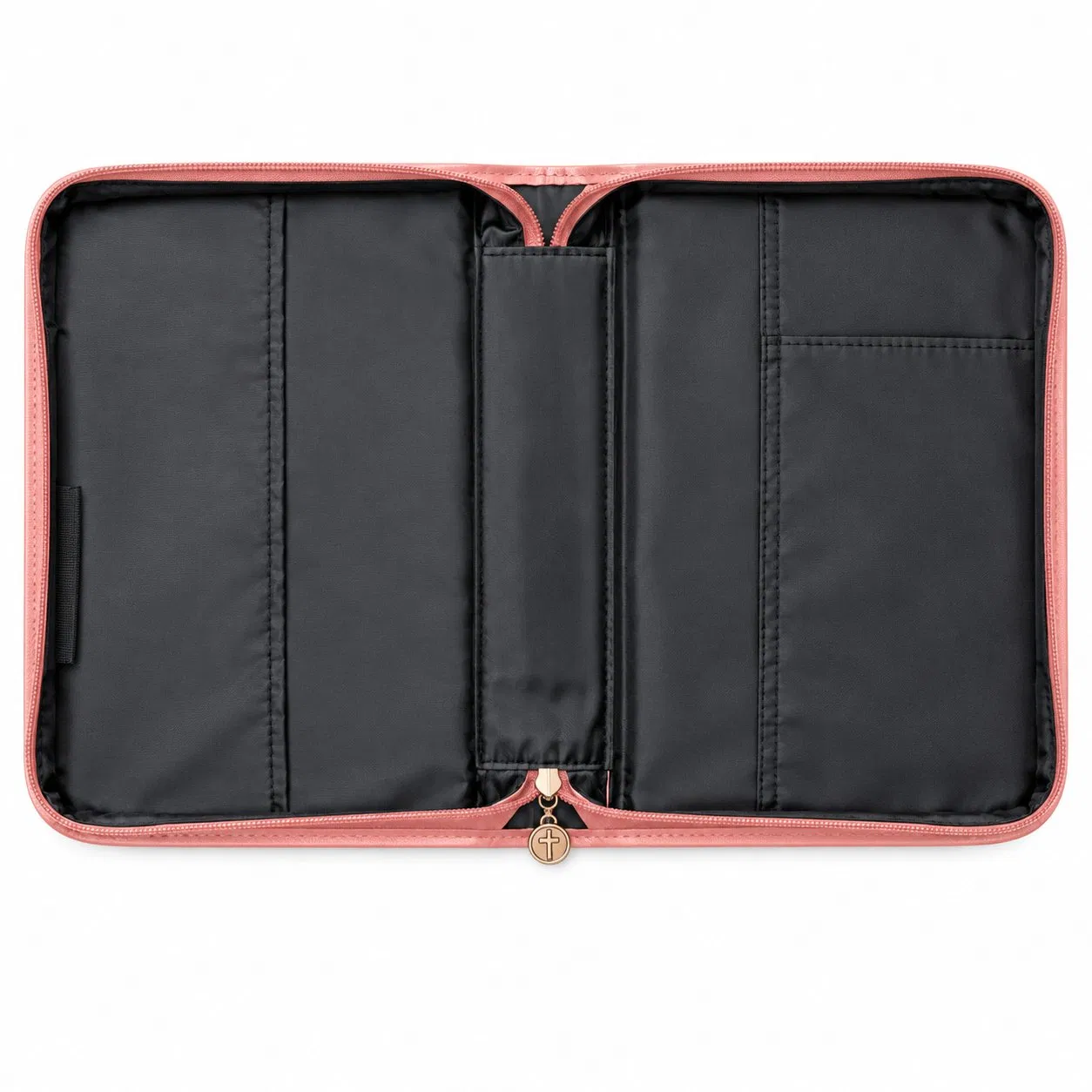 Floral Bible Book Protective Cover Case with Zipper Closure and Custom Logo