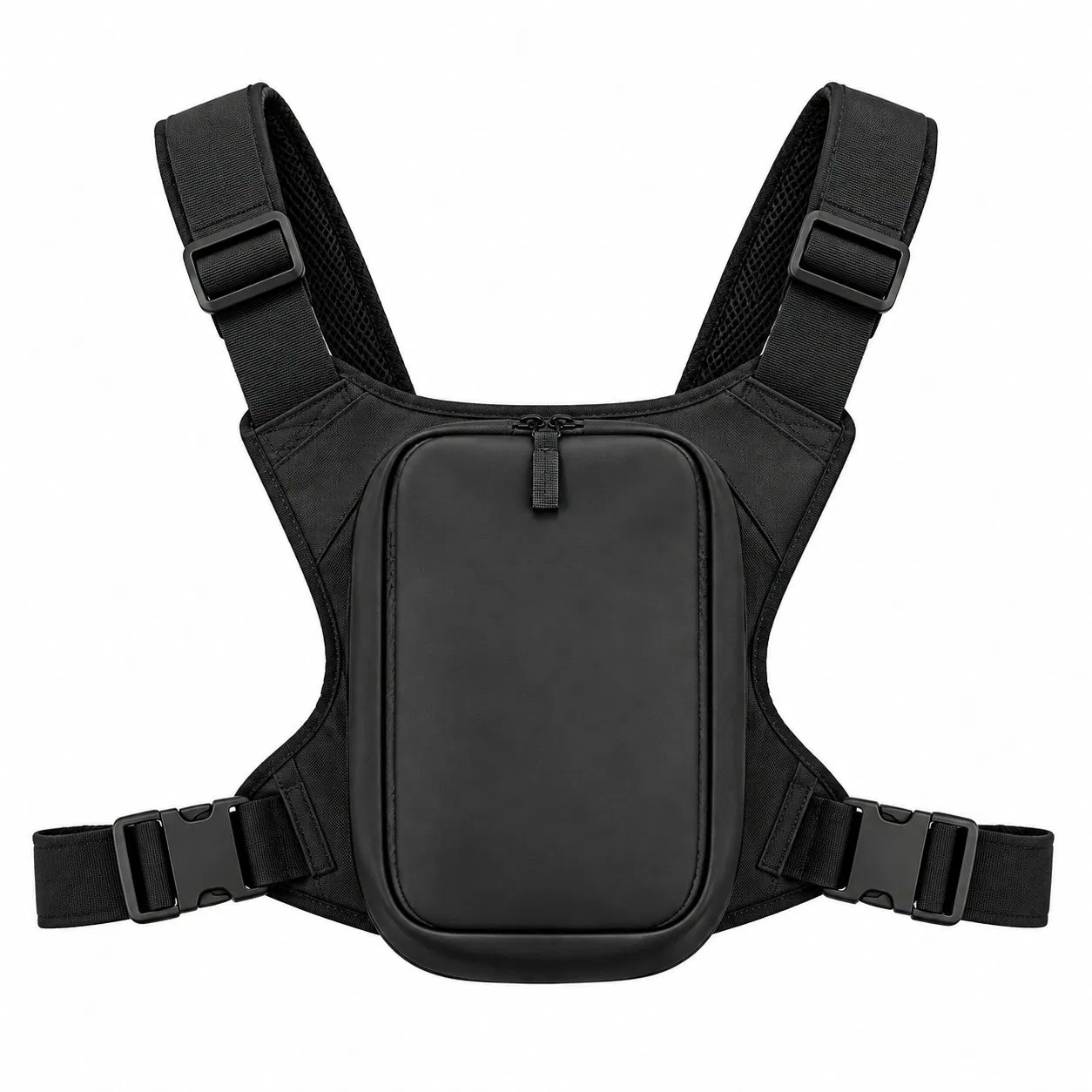 Custom Waterproof PU Coated Polyester Crossbody Chest Bag for Daily Travel