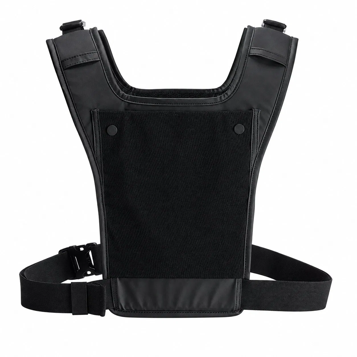 Custom Waterproof PU Coated Polyester Crossbody Chest Bag for Daily Travel