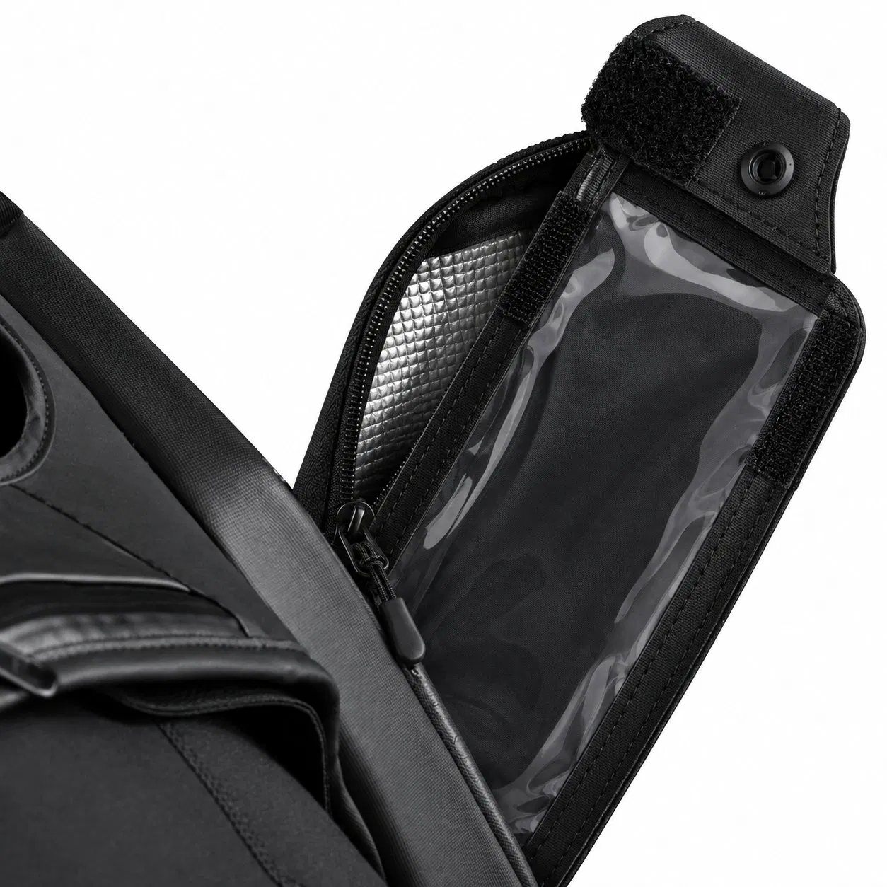 Custom Waterproof PU Coated Polyester Crossbody Chest Bag for Daily Travel