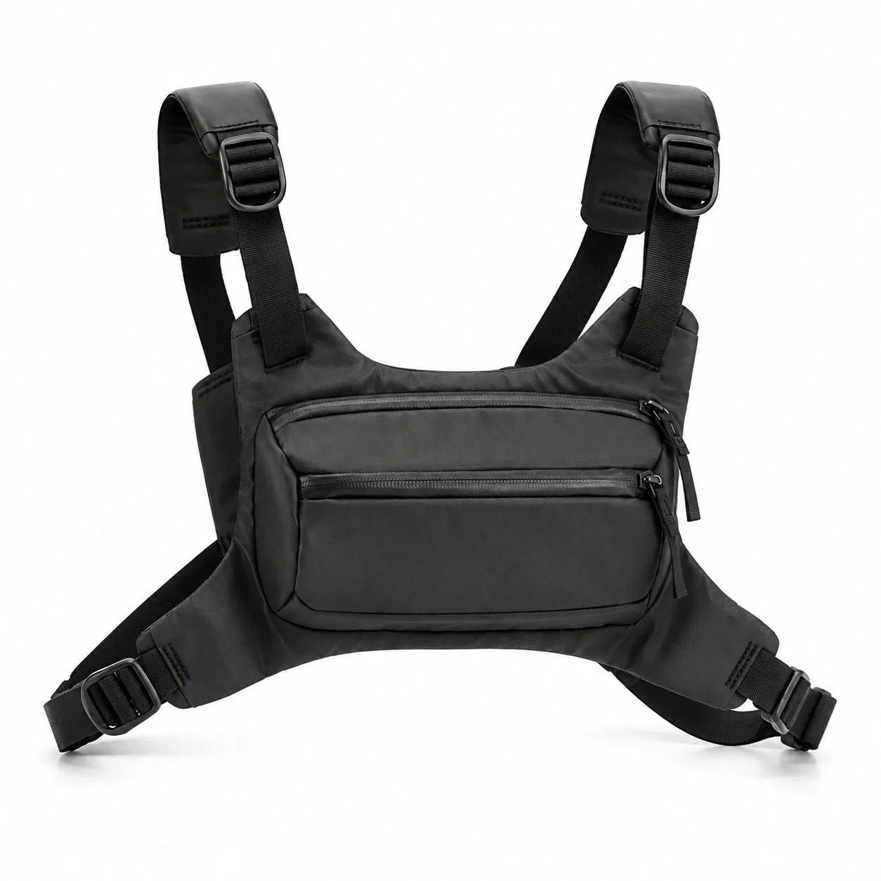 Adjustable Running Chest Vest Bag with Buckle Closure and Custom Logo
