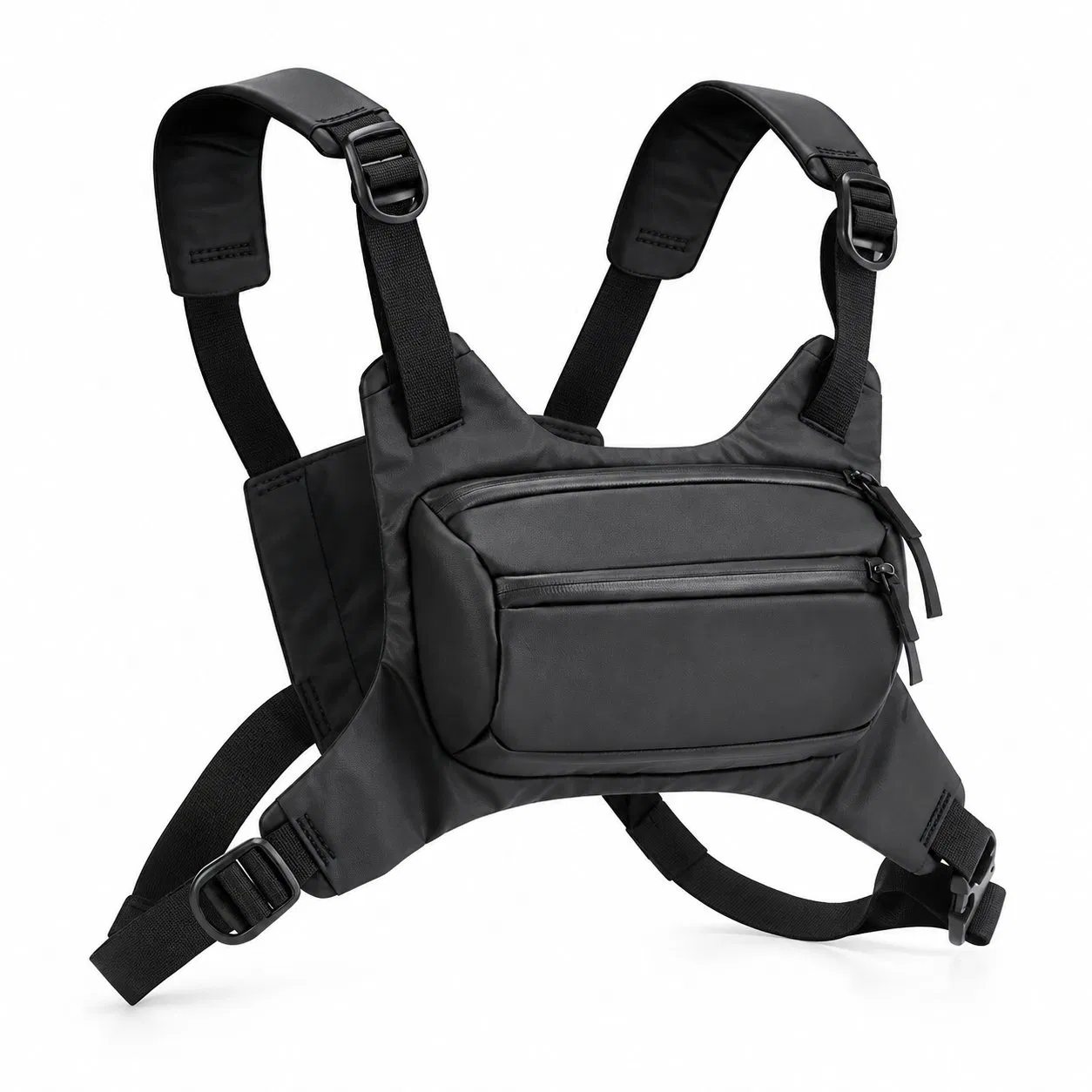 Adjustable Running Chest Vest Bag with Buckle Closure and Custom Logo
