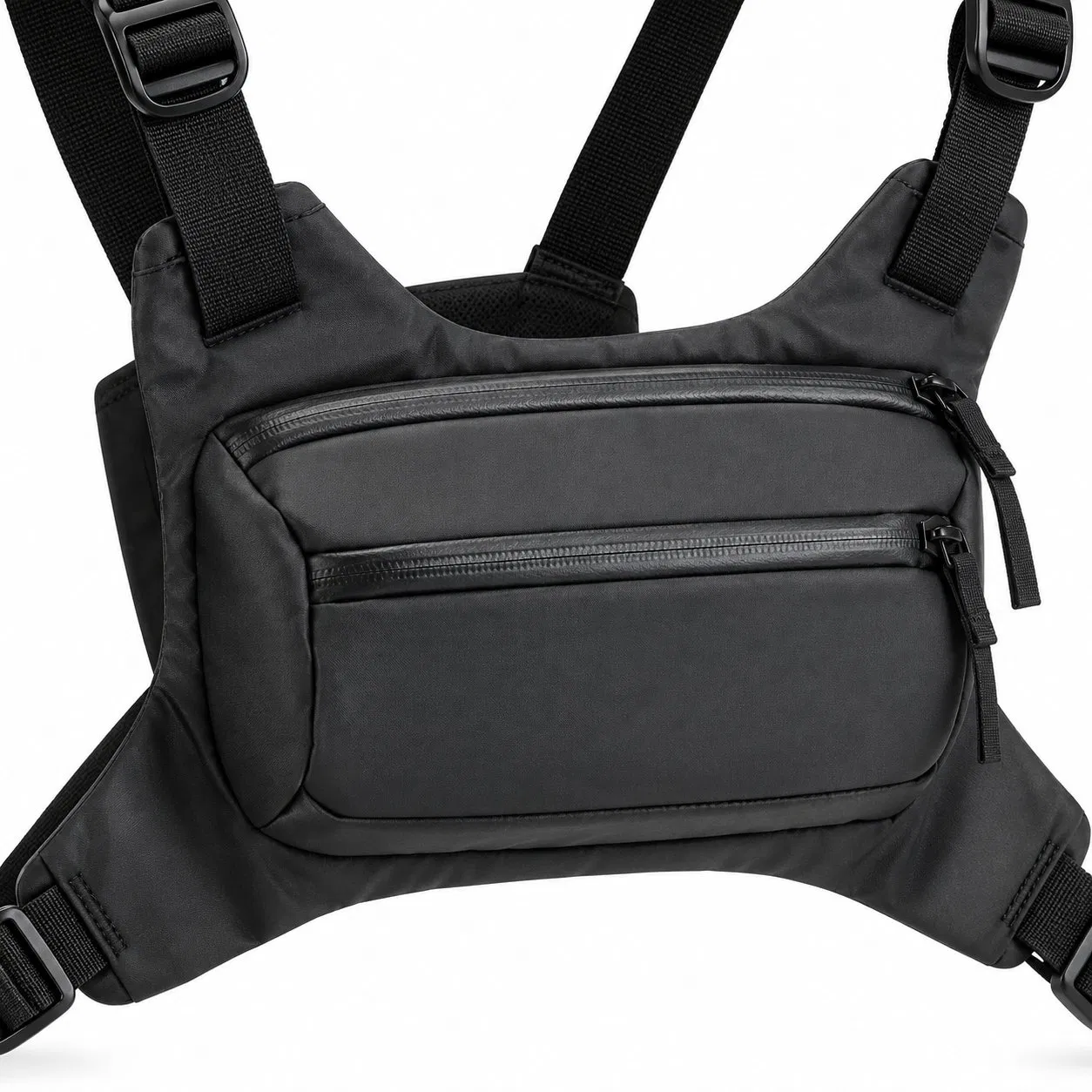 Adjustable Running Chest Vest Bag with Buckle Closure and Custom Logo