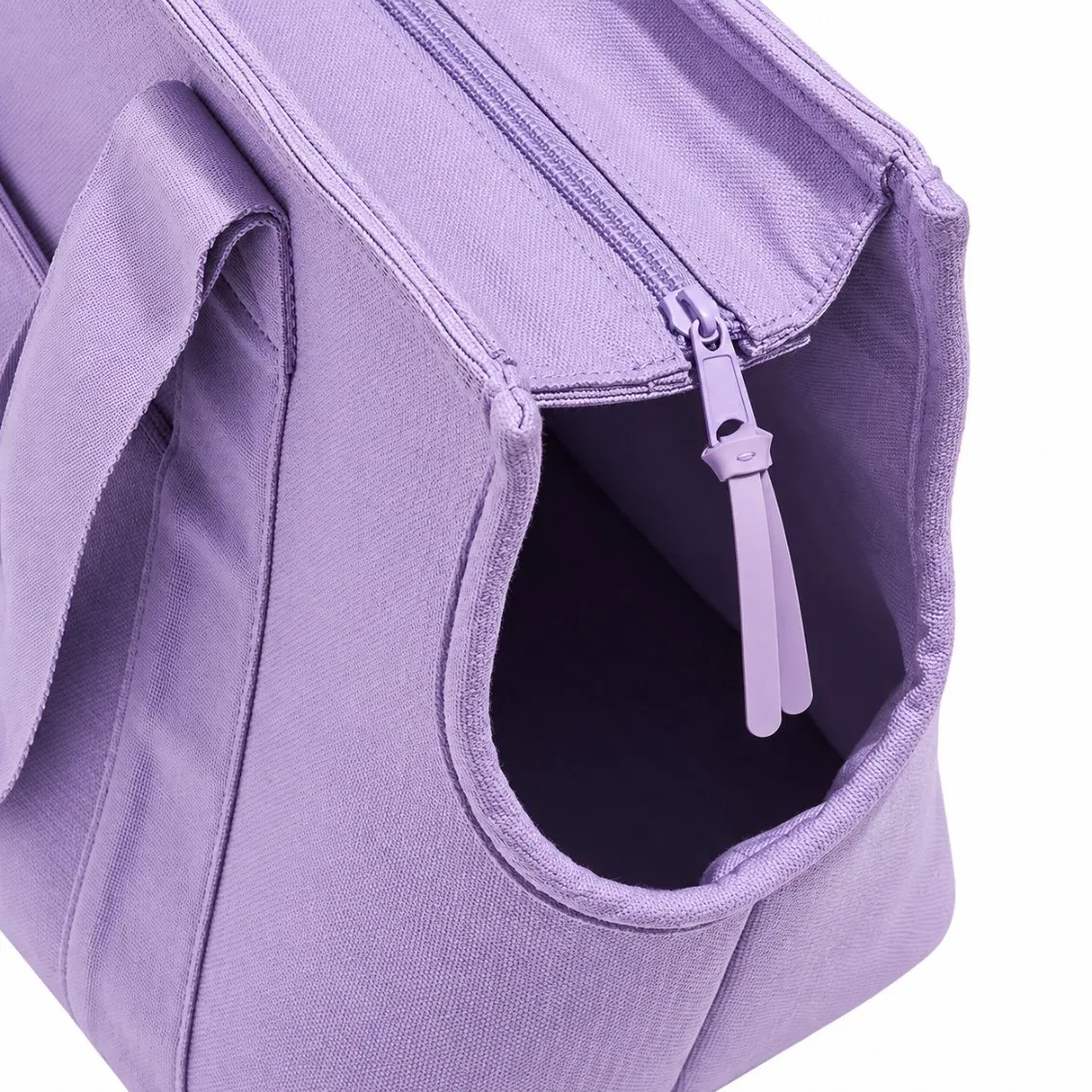 Custom Soft Sided Dog Carrier Tote with Dual Length Shoulder Straps