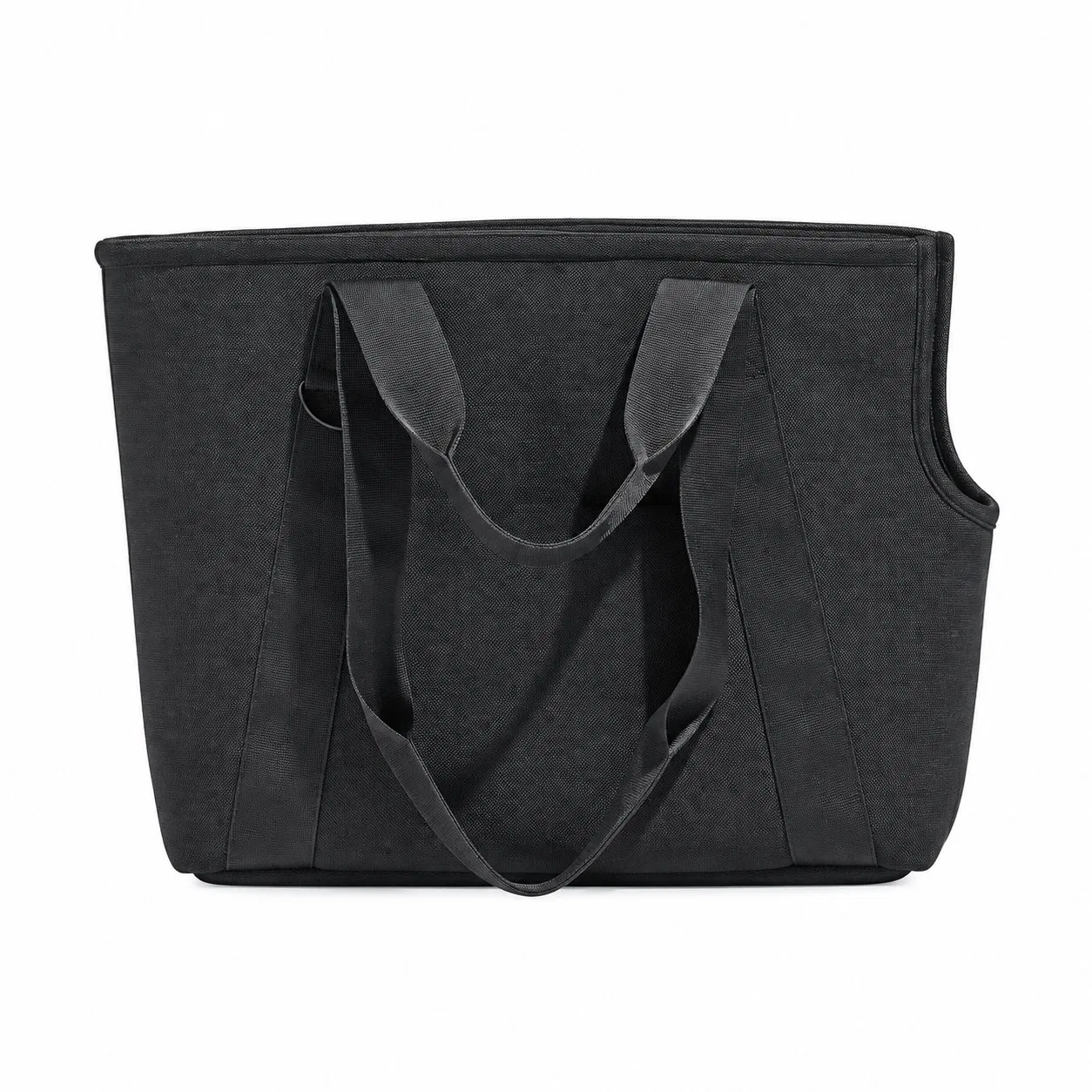 Custom Soft Sided Dog Carrier Tote with Dual Length Shoulder Straps