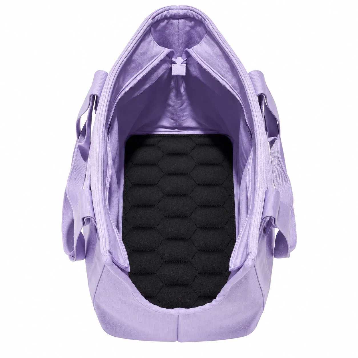 Custom Soft Sided Dog Carrier Tote with Dual Length Shoulder Straps