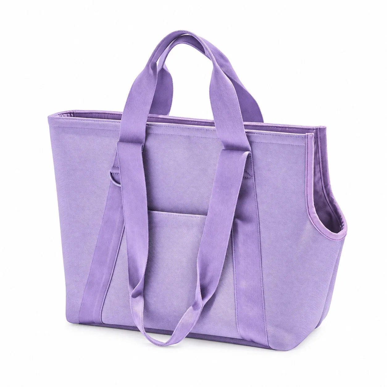 Custom Soft Sided Dog Carrier Tote with Dual Length Shoulder Straps