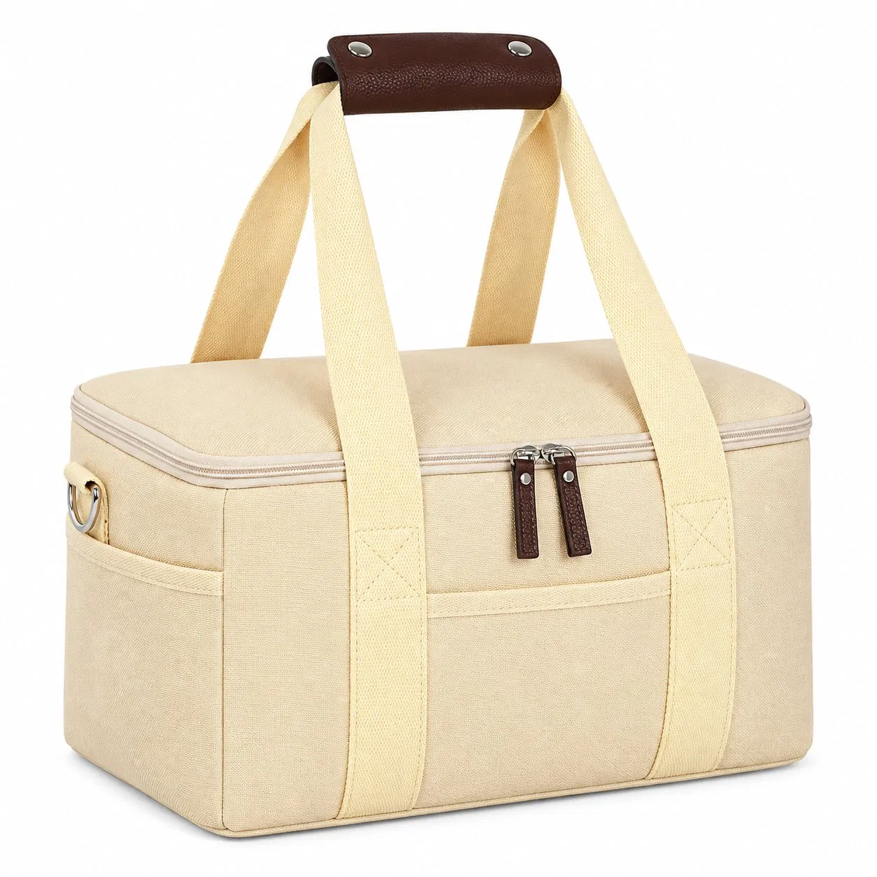 Portable Insulated Lunch Storage Bag for Picnic and Travel with Custom Design