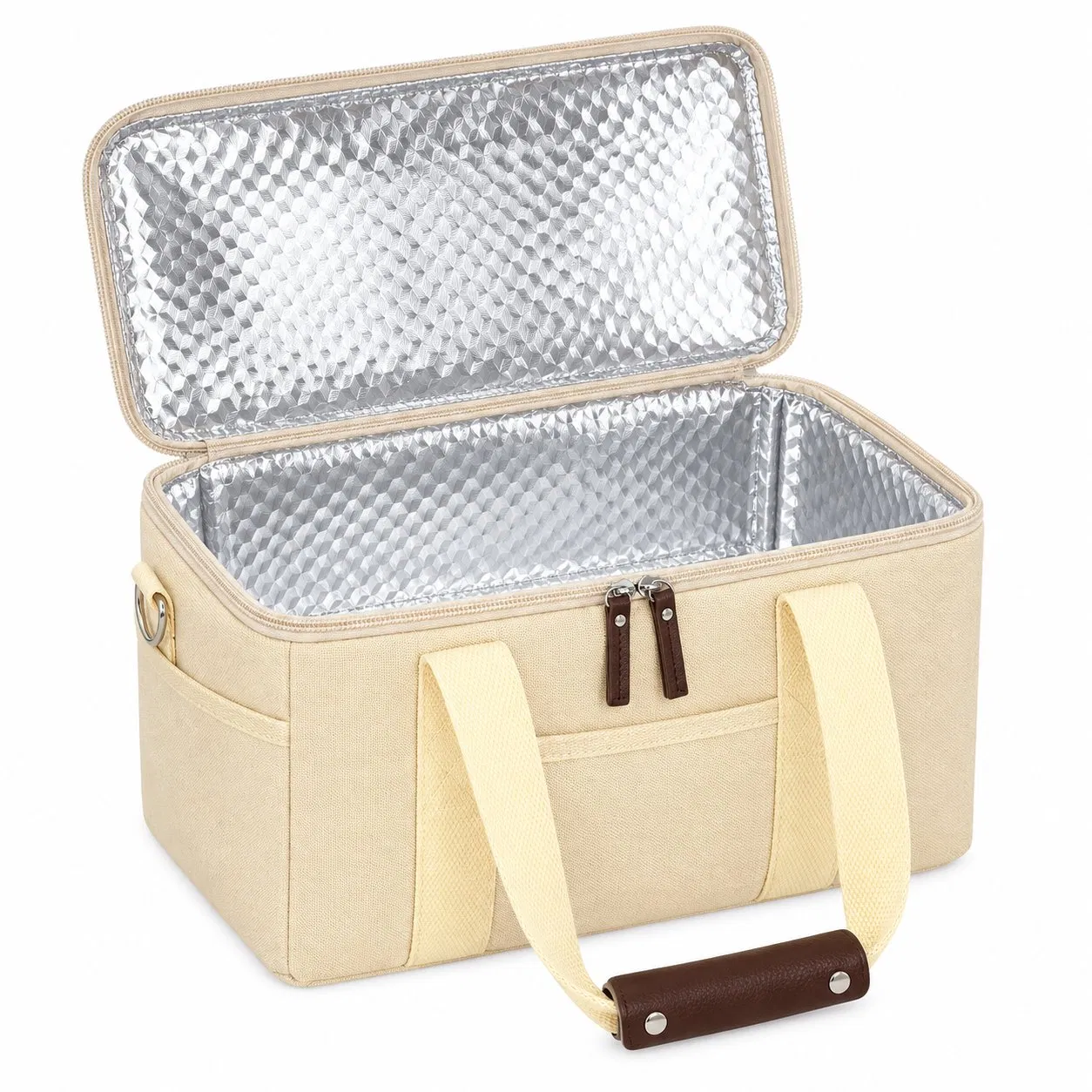 Portable Insulated Lunch Storage Bag for Picnic and Travel with Custom Design