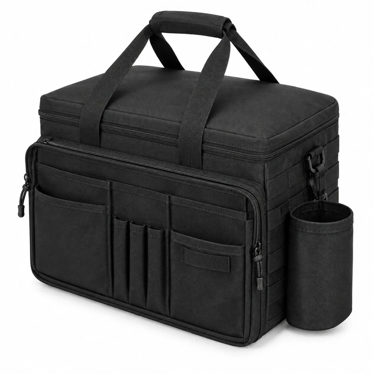 Polyester Patrol Storage Bag and Car Front Seat Organizer with Shoulder Strap