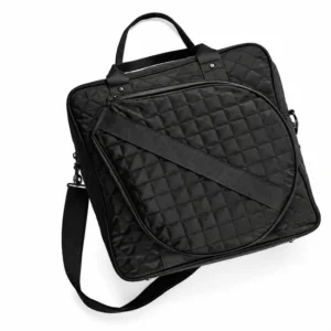 Custom Quilted Polyester Pickleball Crossbody Tote Bag