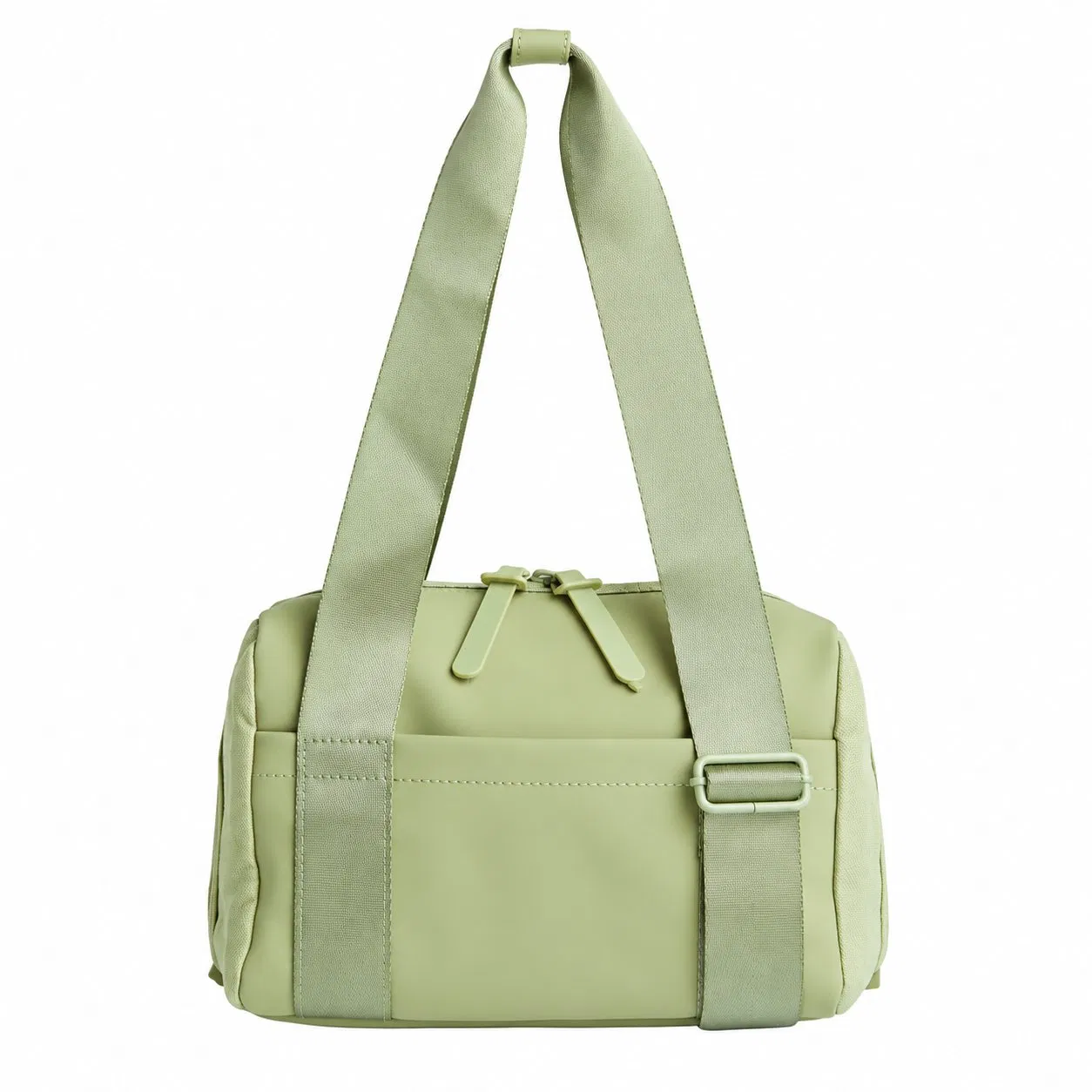 Custom Mini PVC Fitness Duffel Bag for Women with Adjustable Shoulder Strap