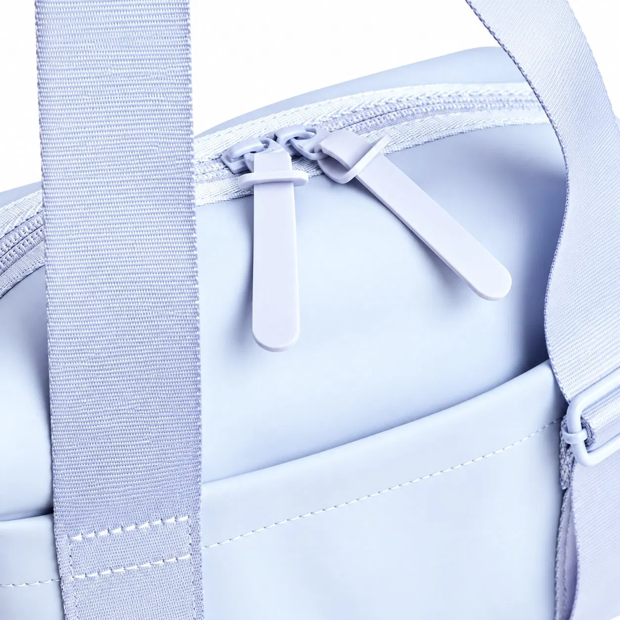 Custom Mini PVC Fitness Duffel Bag for Women with Adjustable Shoulder Strap