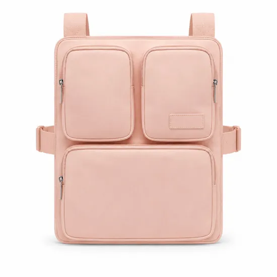 Custom Polyester Multi Pocket Luggage Harness Organizer Bag with Adjustable Straps