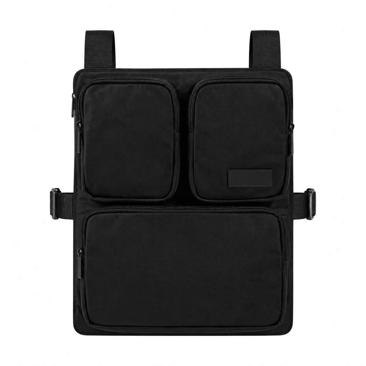 Custom Polyester Multi Pocket Luggage Harness Organizer Bag with Adjustable Straps