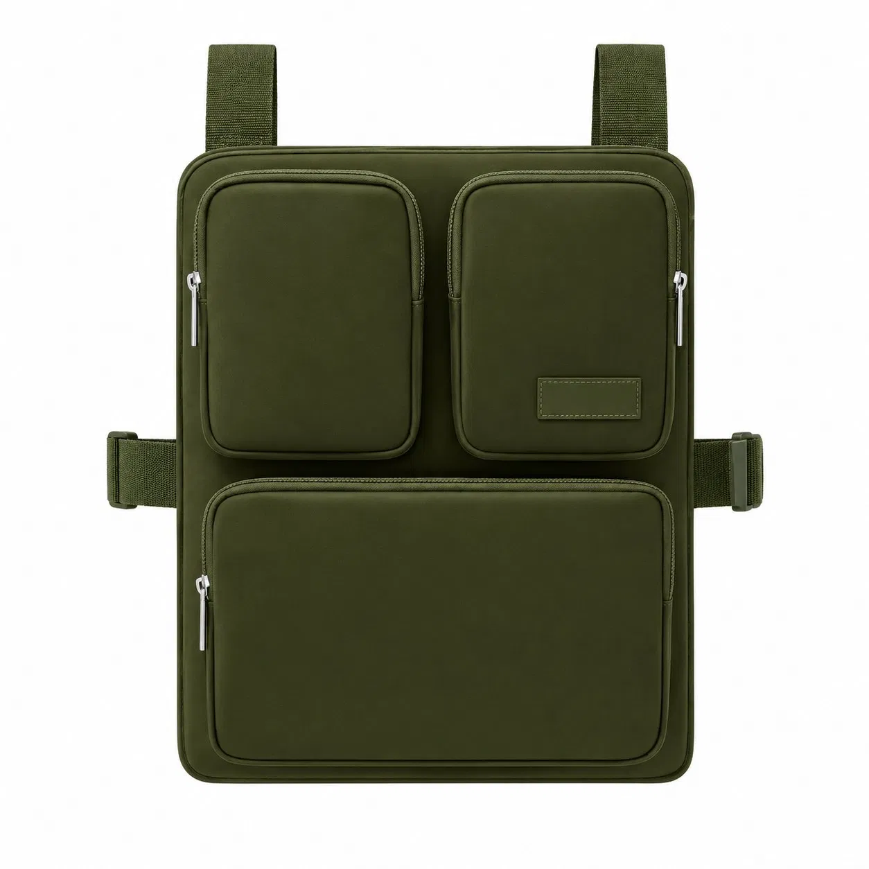 Custom Polyester Multi Pocket Luggage Harness Organizer Bag with Adjustable Straps