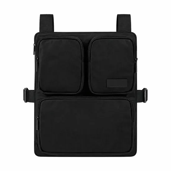 Custom Polyester Multi Pocket Luggage Harness Organizer Bag with Adjustable Straps