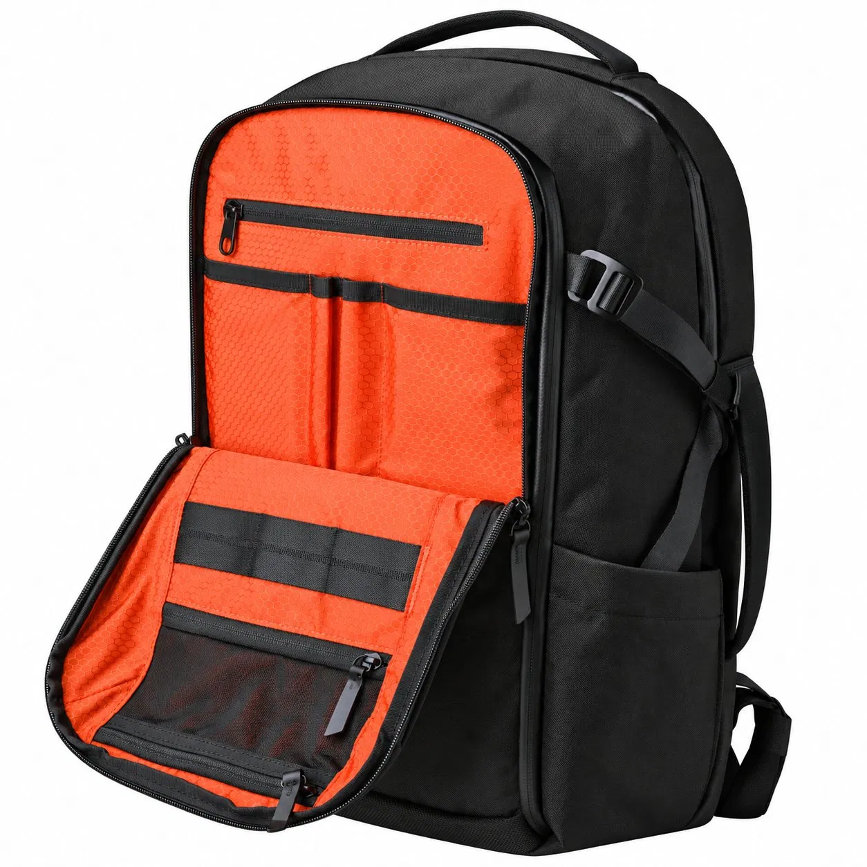 Custom Travel Carry on Laptop Backpack with Organizer Compartments