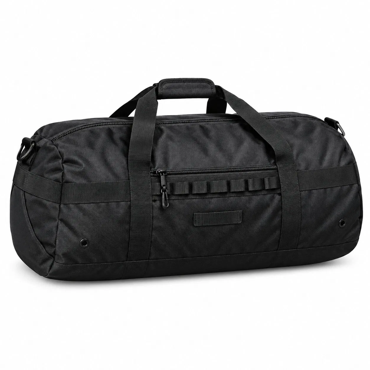 Custom Polyester Sports Gym Duffel Tote Bag for Overnight Travel