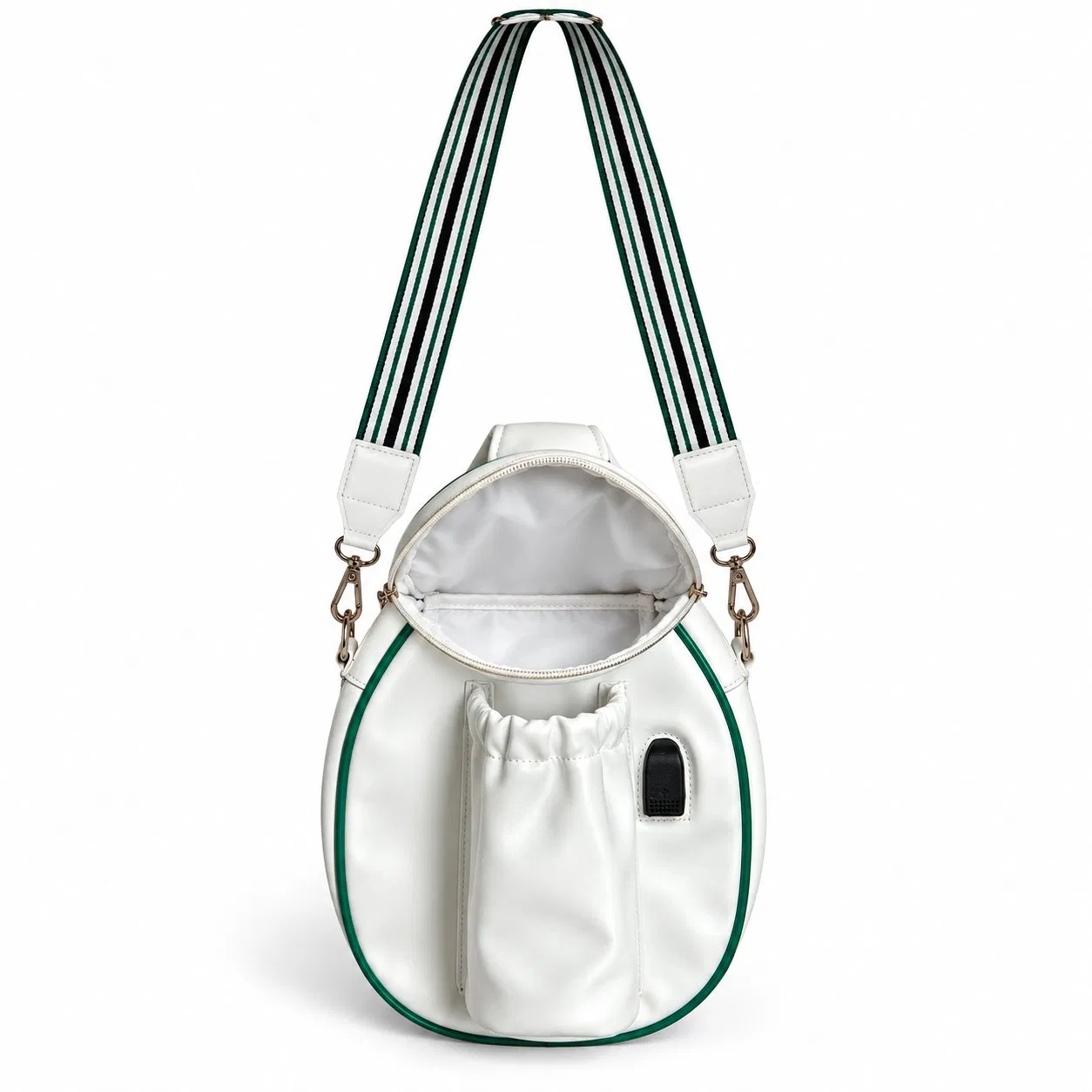 Custom PU Pickleball Paddle and Tennis Racket Shoulder Bag