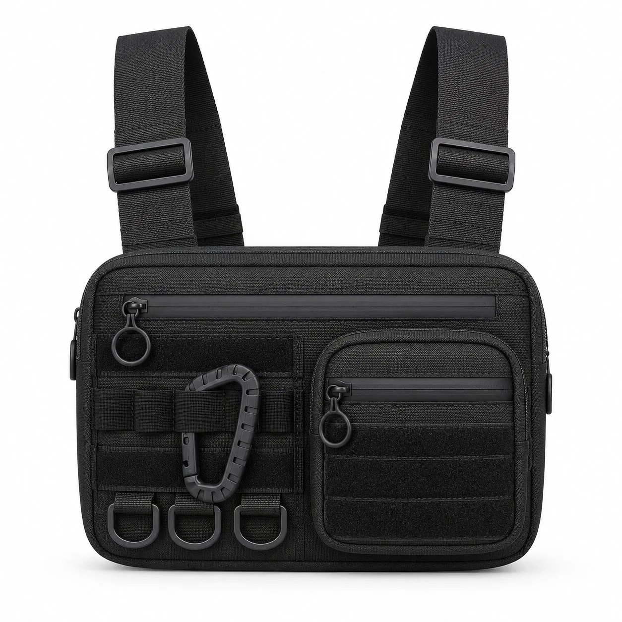 Custom Polyester Running Chest Bag with Phone Holder for Cycling and Outdoor Use