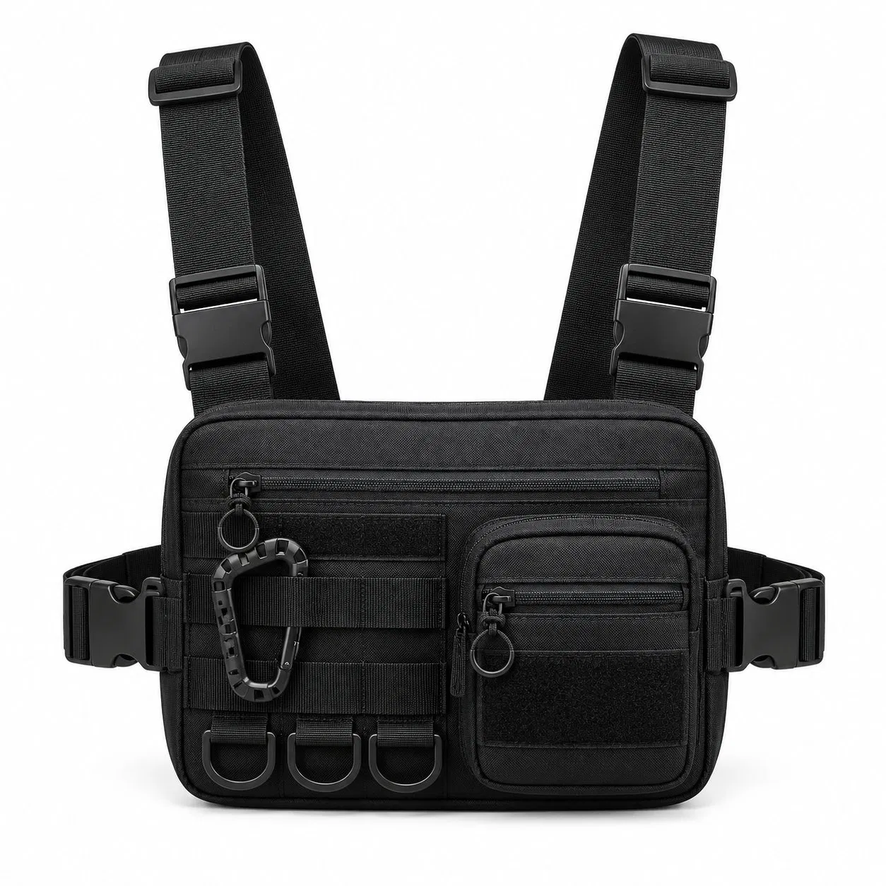 Custom Polyester Running Chest Bag with Phone Holder for Cycling and Outdoor Use