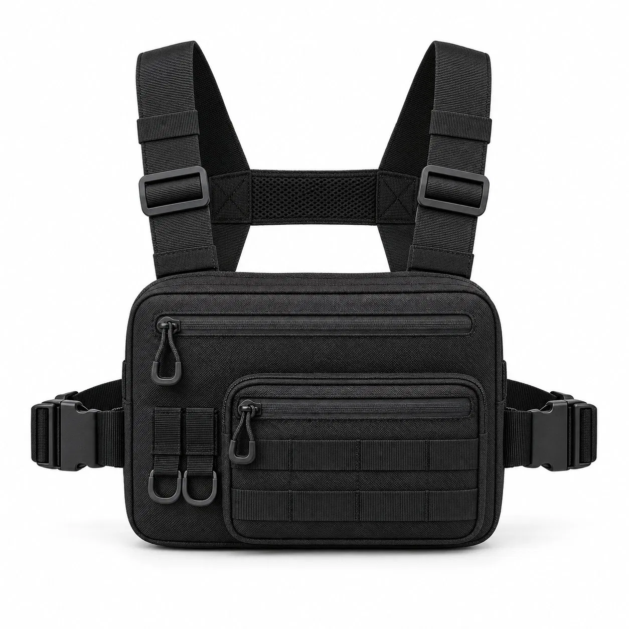 Custom Polyester Running Chest Bag with Phone Holder for Cycling and Outdoor Use