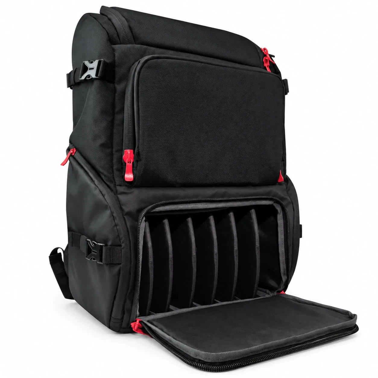 Custom Polyester Cable and Music Equipment Storage Backpack with Adjustable Straps