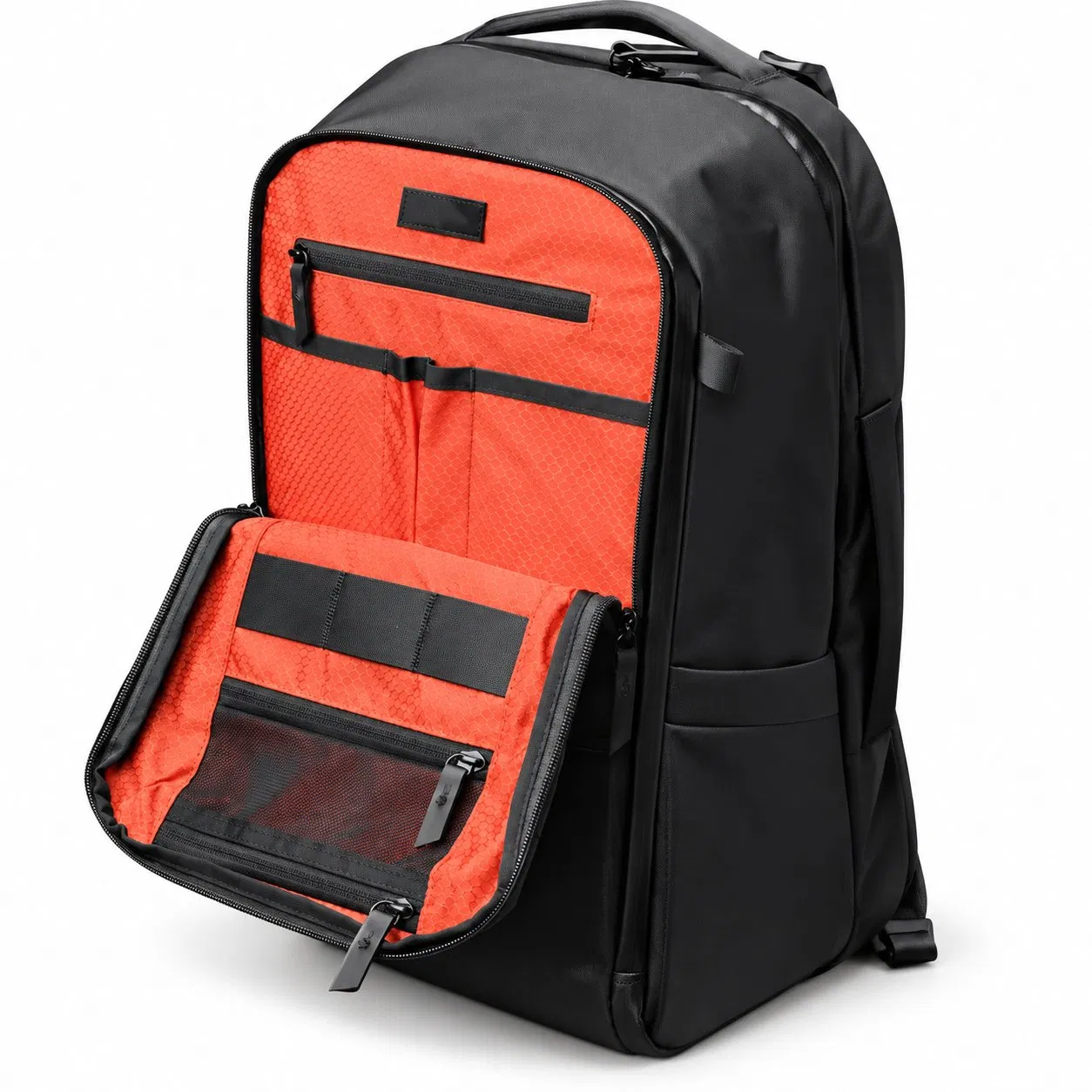 Custom Oxford Casual Sports Backpack with Zipper and Detachable Strap