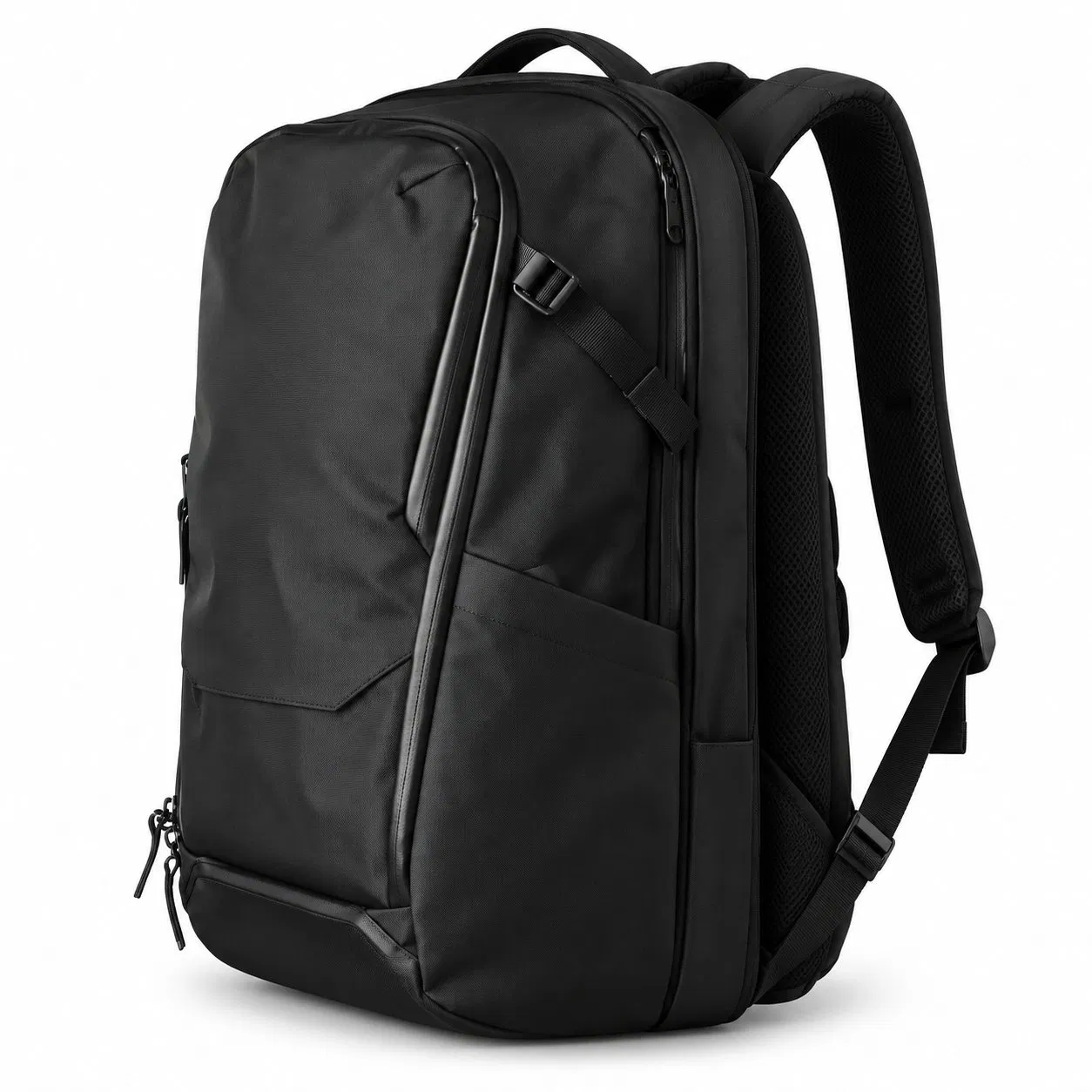 Custom Oxford Casual Sports Backpack with Zipper and Detachable Strap