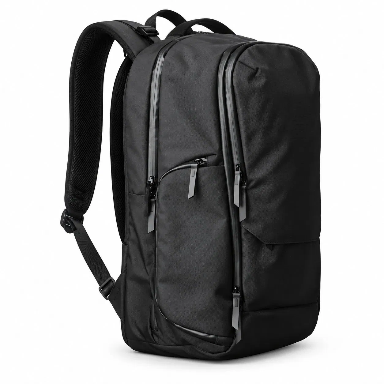 Custom Oxford Casual Sports Backpack with Zipper and Detachable Strap