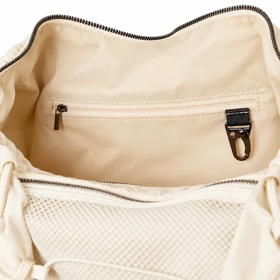 Custom Nylon Half Moon Crossbody Shoulder Hobo Bag for Women
