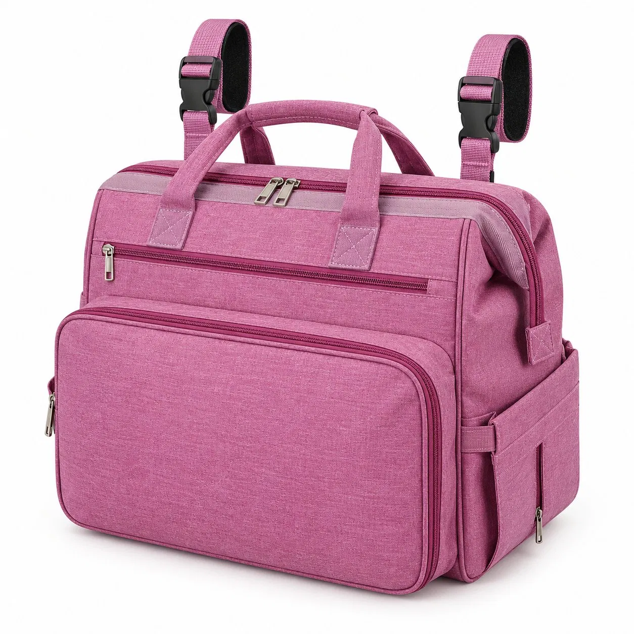Custom Travel Mommy Diaper Nappy Bag for Weekender Baby Essentials