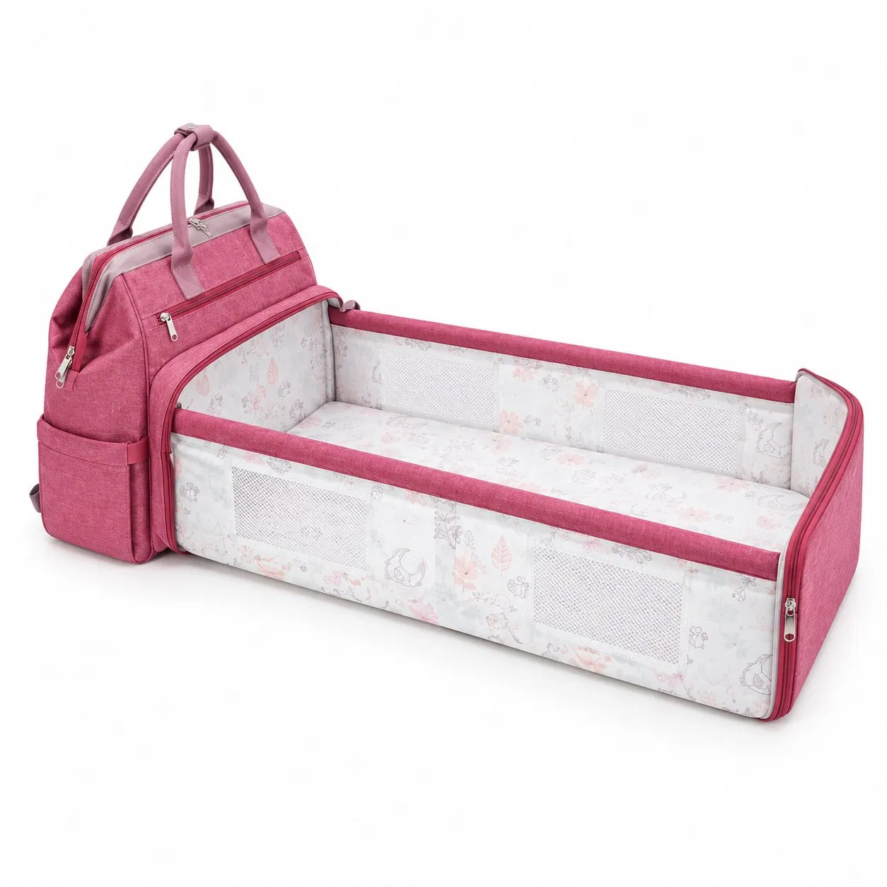 Custom Travel Mommy Diaper Nappy Bag for Weekender Baby Essentials