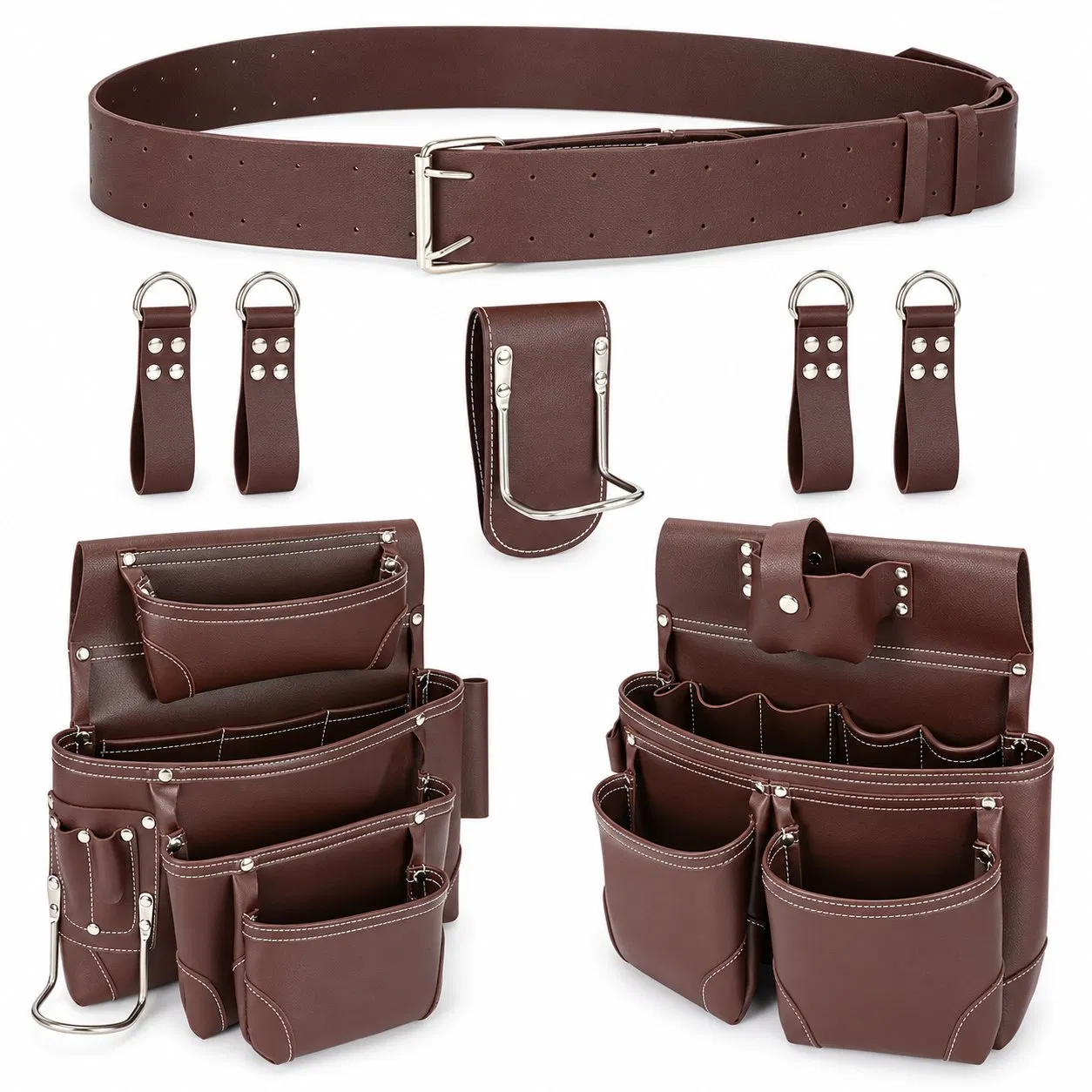 Custom Waist Tool Belt Pouch Bag for Contractors Electricians and Carpenters