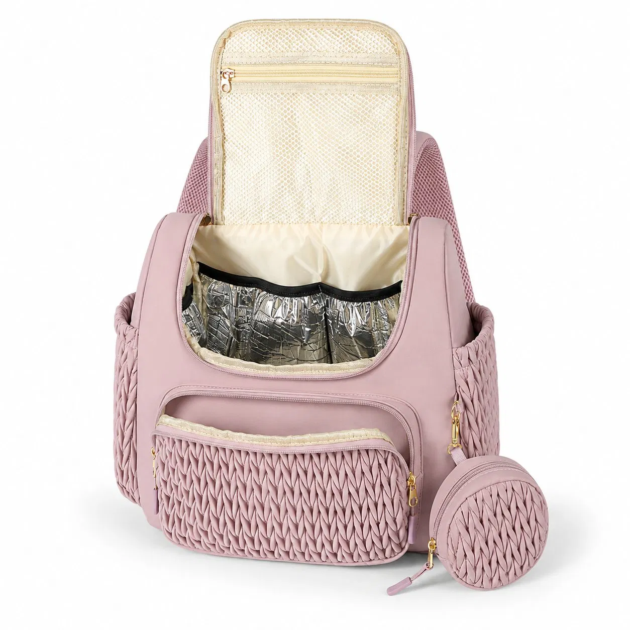Custom Diaper Bag Backpack for Toddler Travel and Maternity Storage