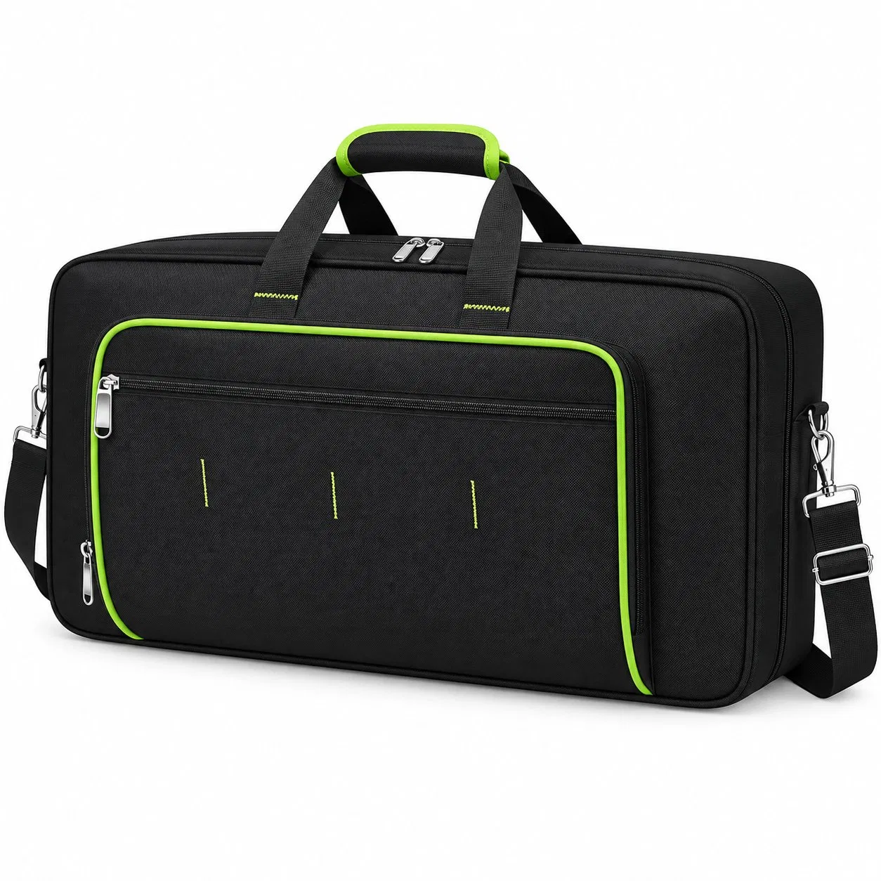 Custom Polyester DJ Controller Tote Bag Case for Mixer Equipment Travel Storage