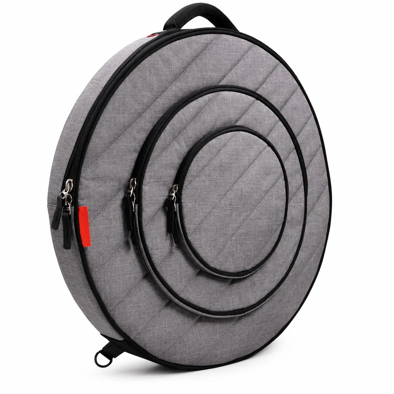 Custom Polyester Cymbal Gig Bag with Dividers for Drum Accessories Travel Storage