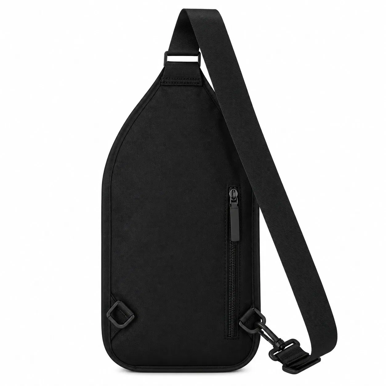 Custom Nylon Chest Sling Crossbody Bag for Men Outdoor Travel and Daily Storage