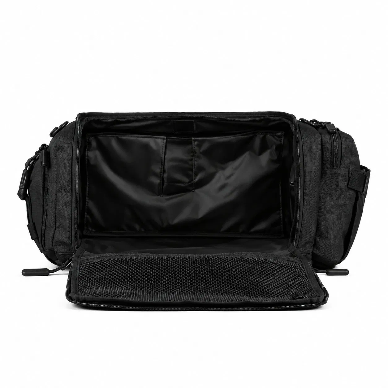 Custom Polyester Gym Travel Duffel Bag with Shoe Compartment