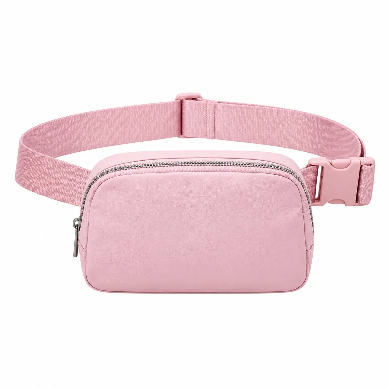 Custom Logo Polyester Sports Travel Waist Bag with Zipper