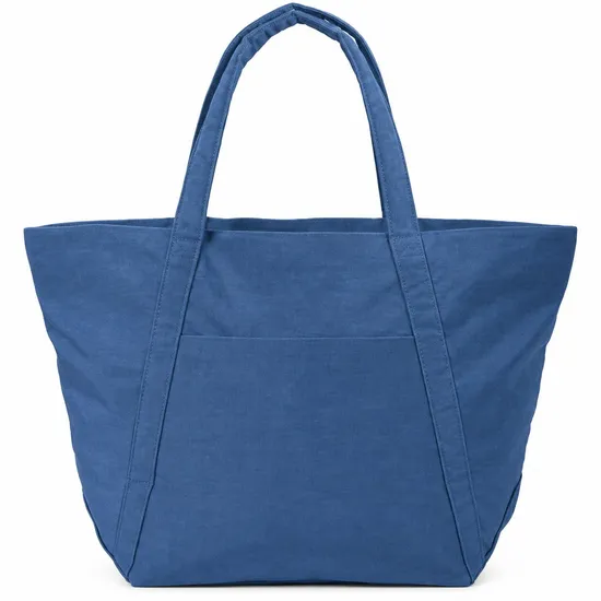 Custom Logo Canvas Tote Bag with Zipper for Shopping and Travel