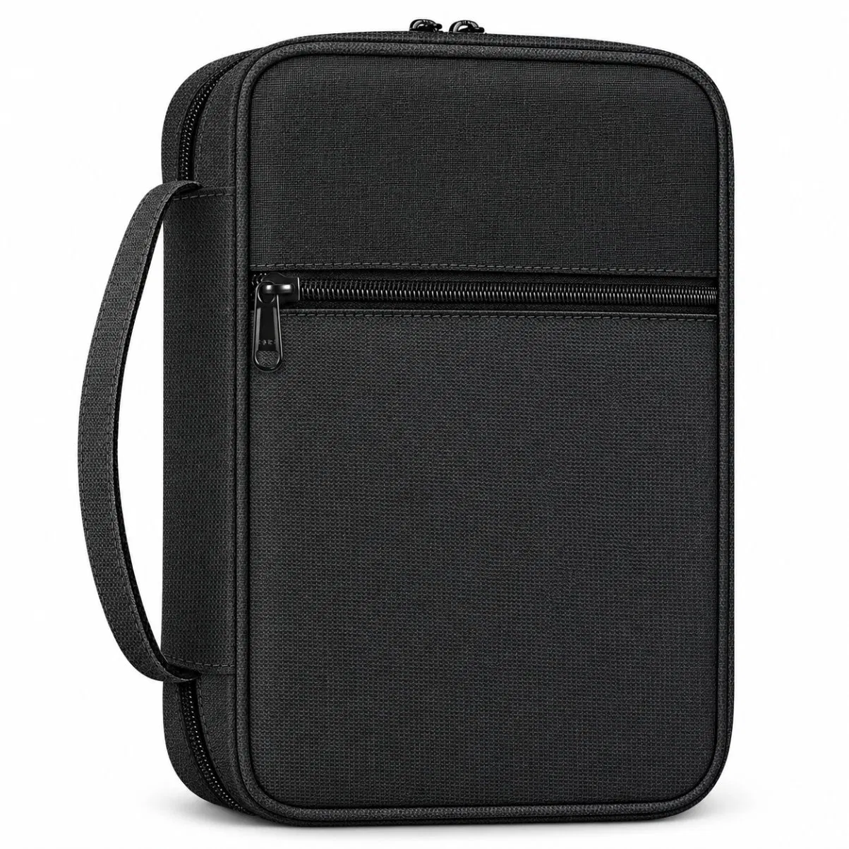 Custom PU Bible Book Carrying Case with Zipper and Handle