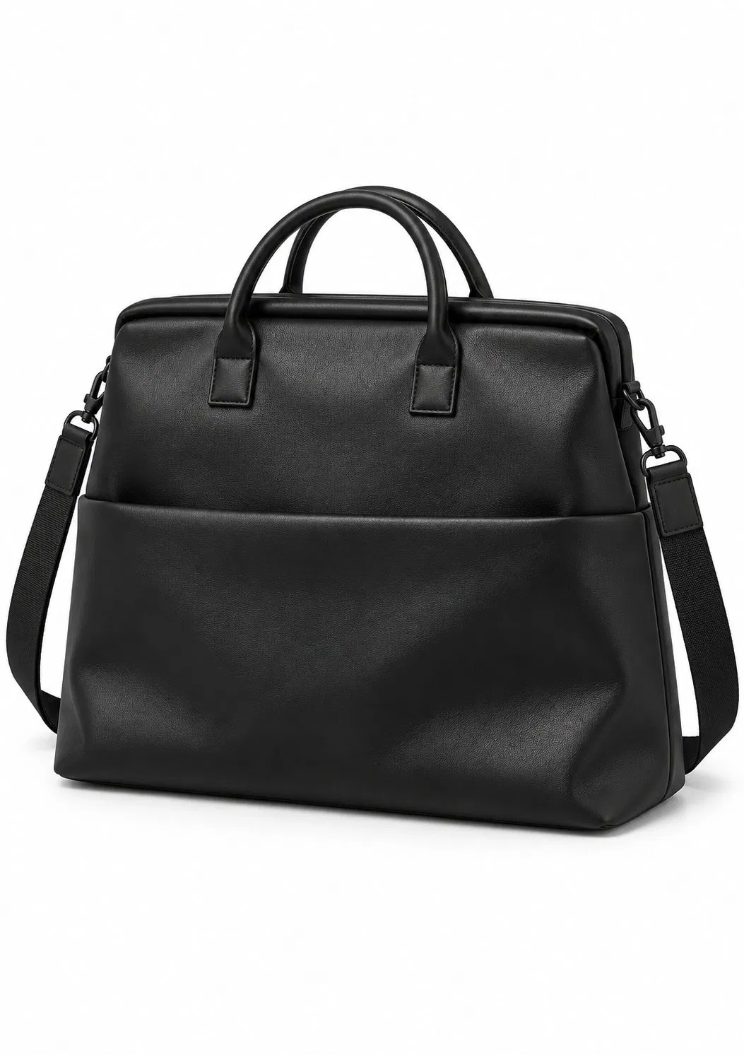 Custom Zipper Travel Handbag with Soft Handle for Men and Women