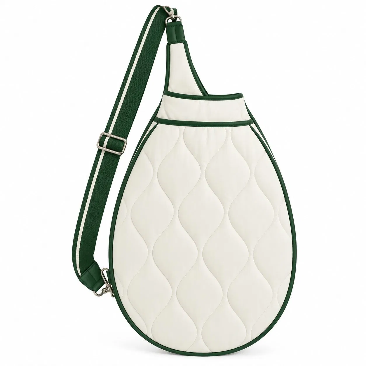 Custom Quilted Tennis Badminton Racket Bag with Zipper