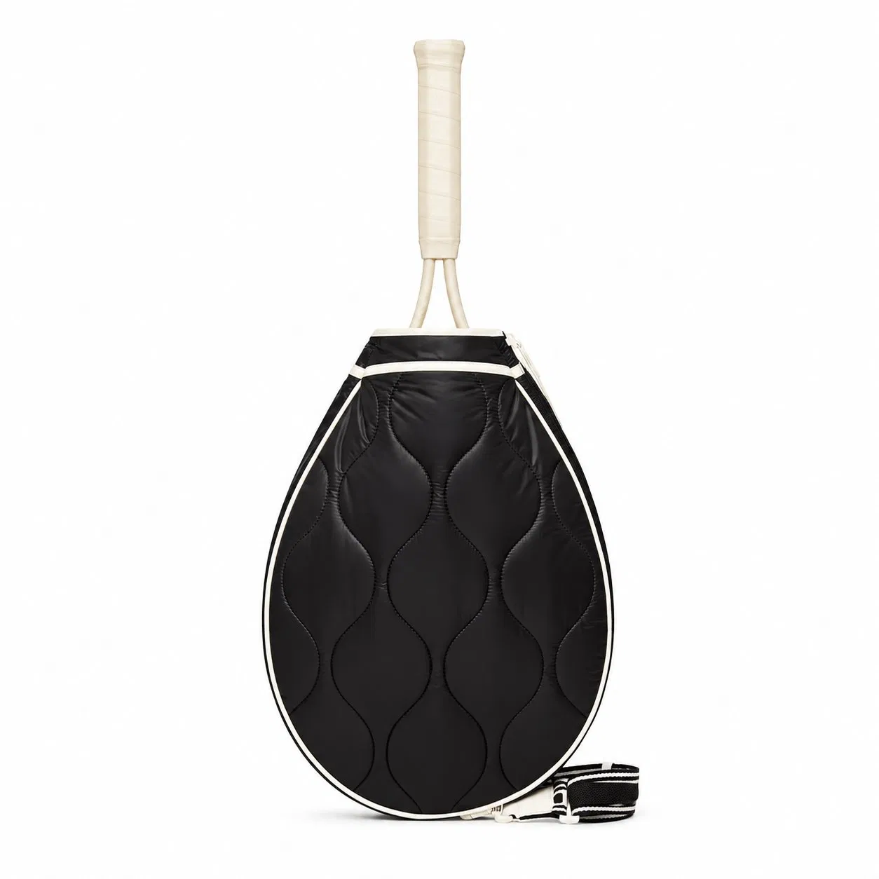 Custom Quilted Tennis Badminton Racket Bag with Zipper