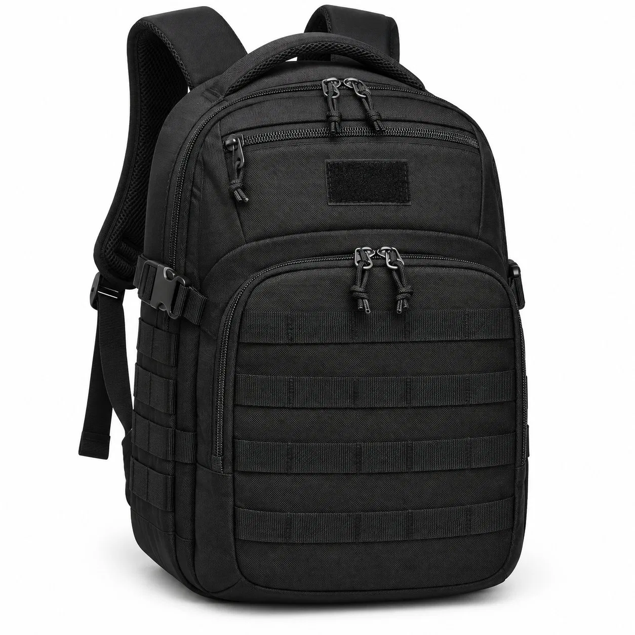 Custom Oxford Tactical Travel Backpack with Molle for Hiking