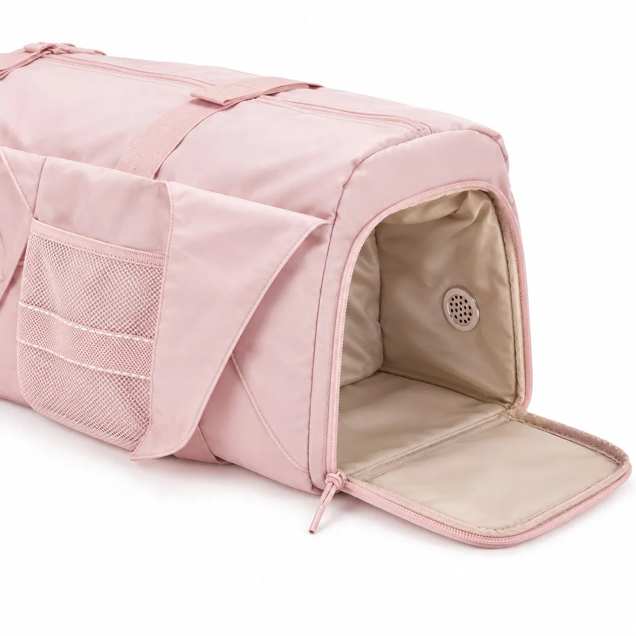 Custom Yoga Gym Duffle Bag with Shoe Compartment and Adjustable Mat Holder